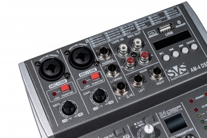 SVS Audiotechnik mixers AM-4 DSP Аналоговый микшерный пульт, 4-канала в Грязовеце
